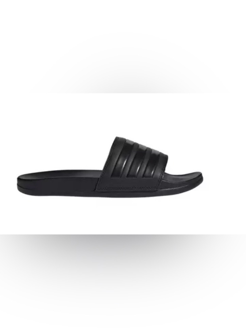 adidas Adilette Comfort Slide Sandals Black 11